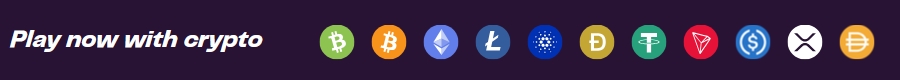 Lista över tillgängliga kryptovalutor